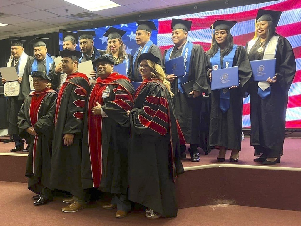 group of graduates