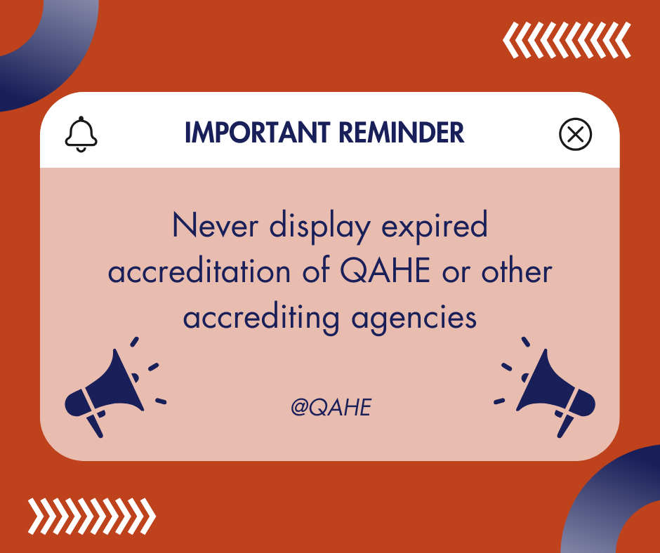 Important reminder