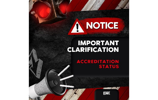 Important Clarification