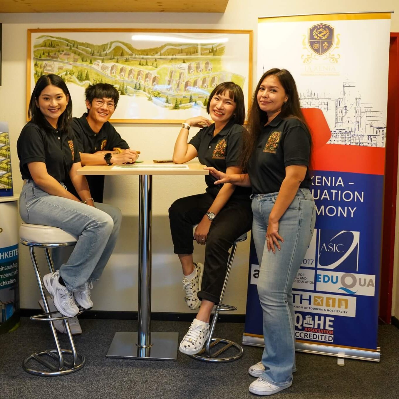 La Xenia International Institute of Switzerland is continuously accredited by QAHE