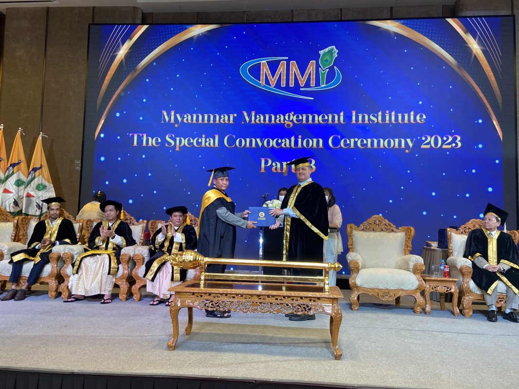 Myanmar Management Institute (MMI) is accredited by QAHE