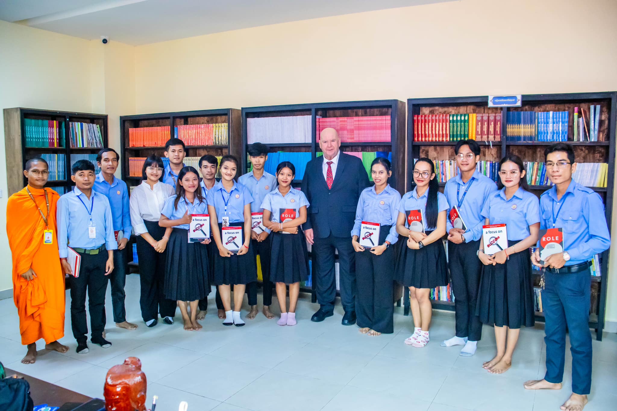 Preah Sihamoniraja Buddhist University is fully accredited by QAHE