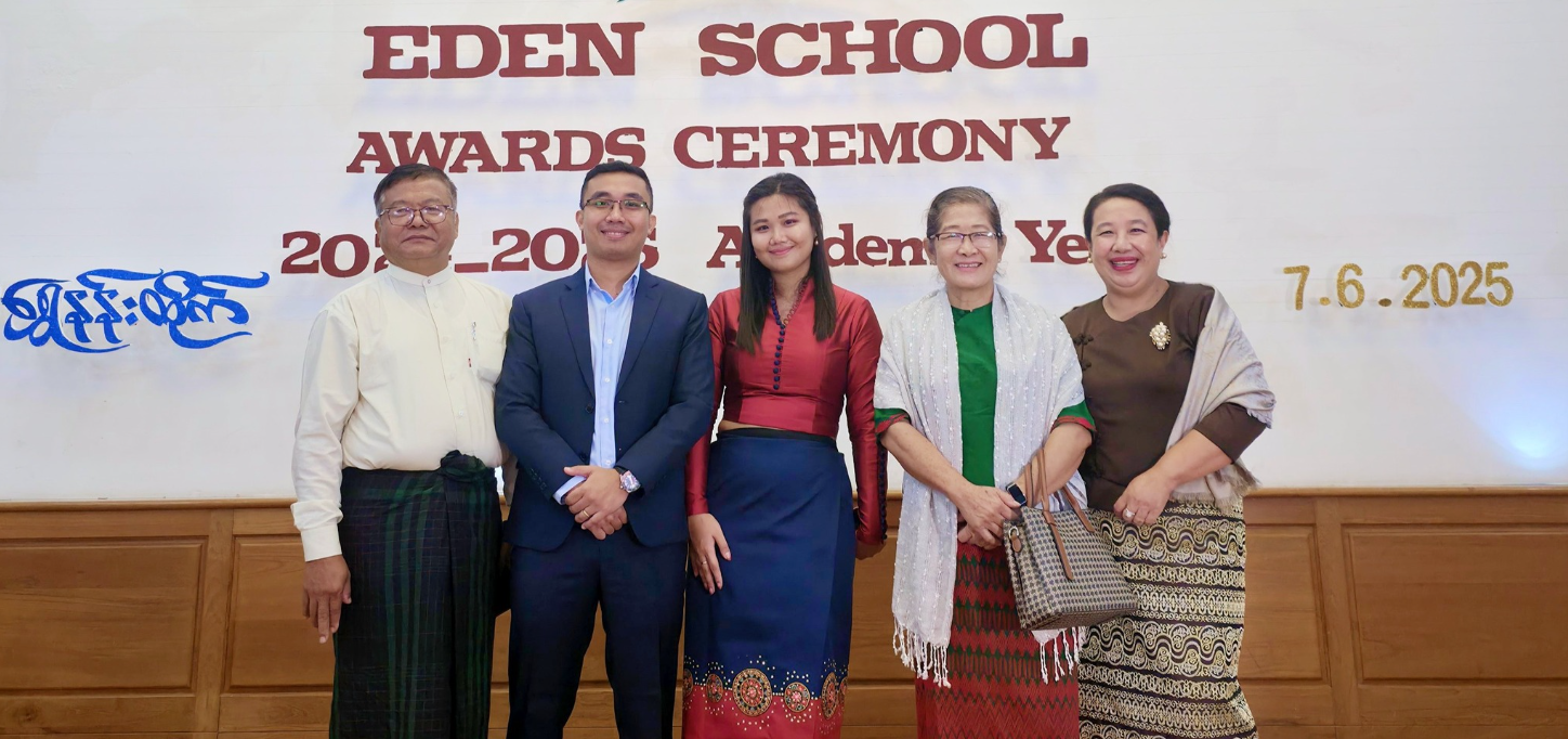 Eden School Myanmar is QAHE Accredited