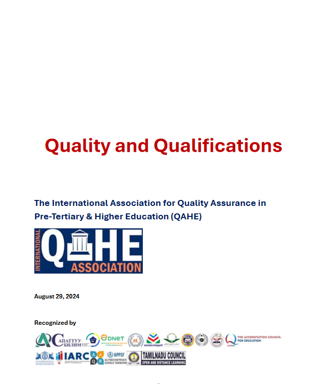 News Announcement: Publication of “Quality and Qualifications” Report