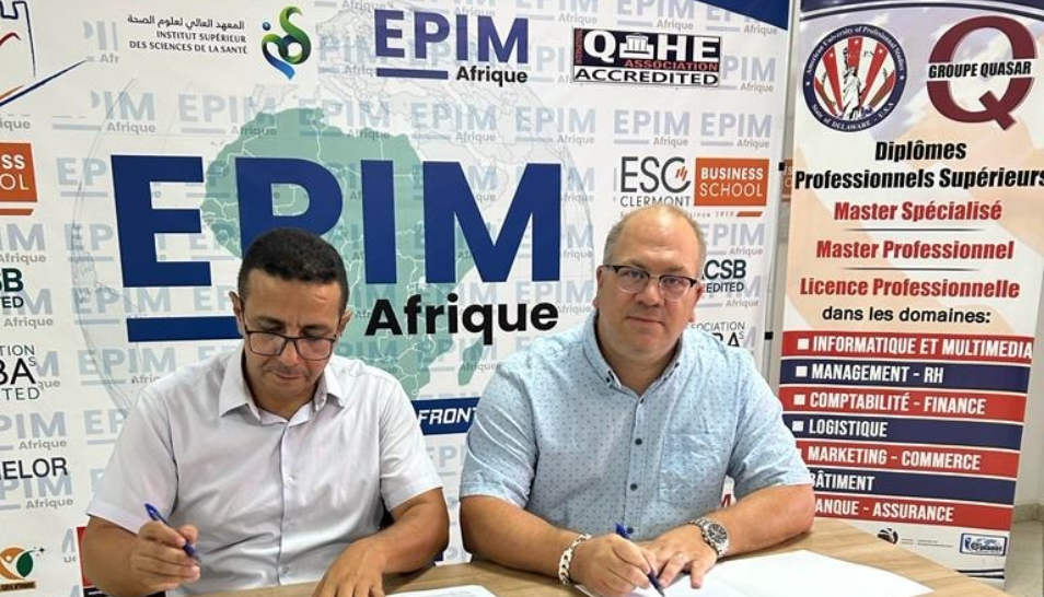 EPIM Afrique is accredited by QAHE